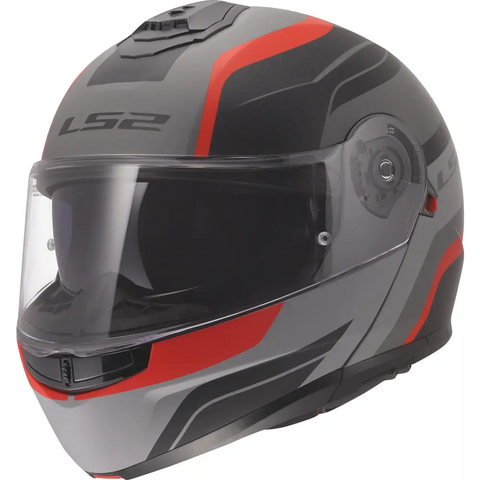 Casco LS2 FF908 Strobe II Monza Matt Grey/Red