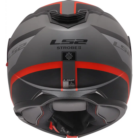 Casco LS2 FF908 Strobe II Monza Matt Grey/Red