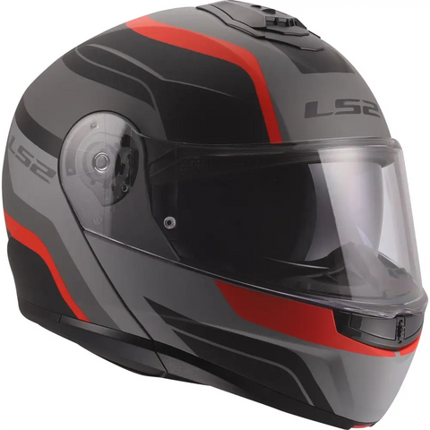 Casco LS2 FF908 Strobe II Monza Matt Grey/Red