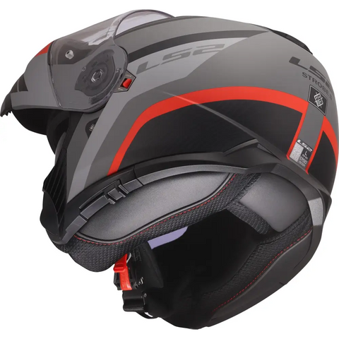 Casco LS2 FF908 Strobe II Monza Matt Grey/Red