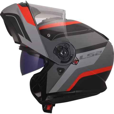 Casco LS2 FF908 Strobe II Monza Matt Grey/Red
