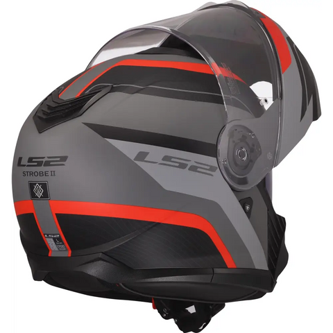 Casco LS2 FF908 Strobe II Monza Matt Grey/Red