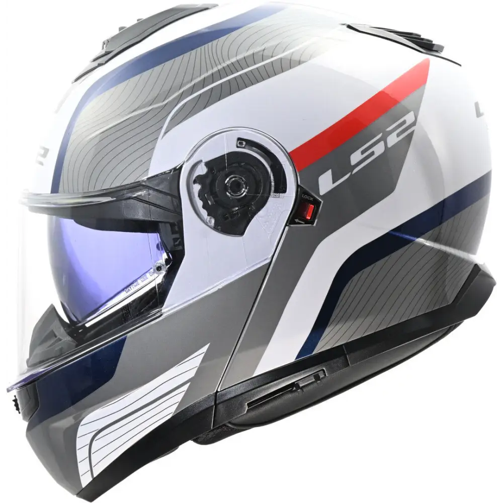 Casco LS2 FF908 Strobe II Monza White/Blue/Red