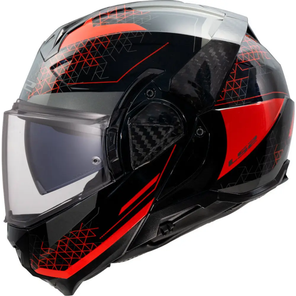 Casco LS2 FF910 Advant ll Astral Black/Red
