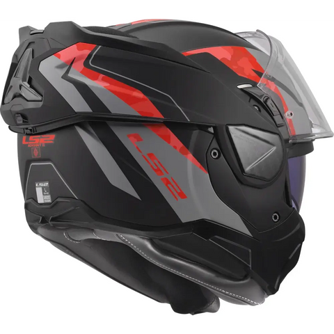 Casco LS2 FF910 Advant ll Glide Matt Black/Grey/Red