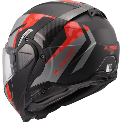 Casco LS2 FF910 Advant ll Glide Matt Black/Grey/Red