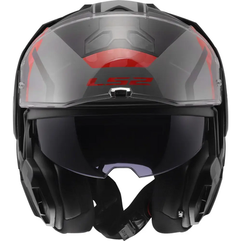 Casco LS2 FF910 Advant ll Glide Matt Black/Grey/Red