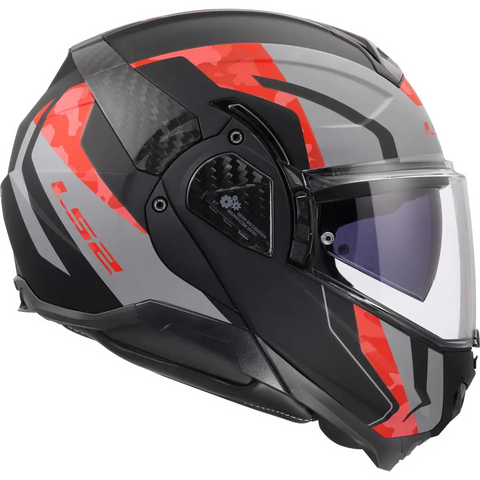 Casco LS2 FF910 Advant ll Glide Matt Black/Grey/Red