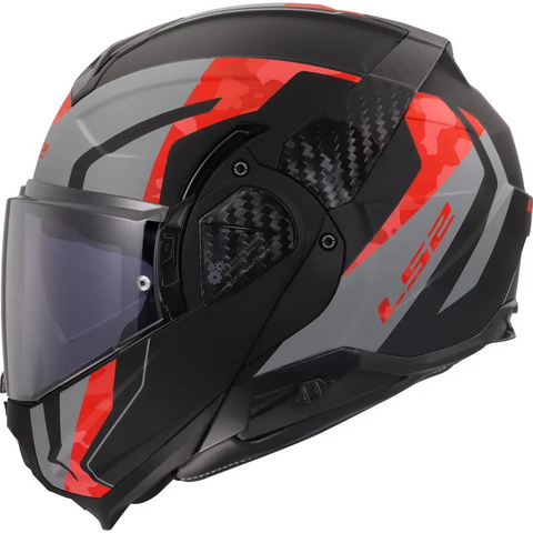 Casco LS2 FF910 Advant ll Glide Matt Black/Grey/Red