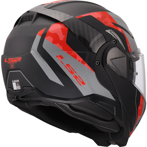 Casco LS2 FF910 Advant ll Glide Matt Black/Grey/Red