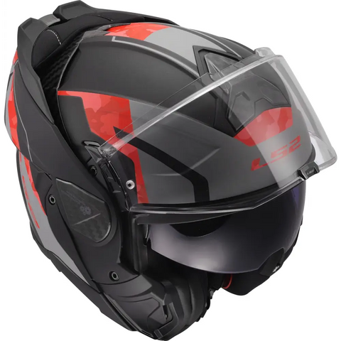 Casco LS2 FF910 Advant ll Glide Matt Black/Grey/Red
