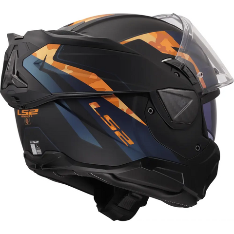 Casco LS2 FF910 Advant ll Glide Matt Black/Orange