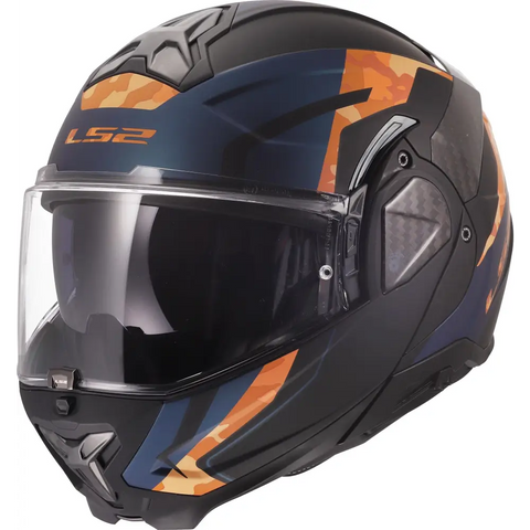 Casco LS2 FF910 Advant ll Glide Matt Black/Orange