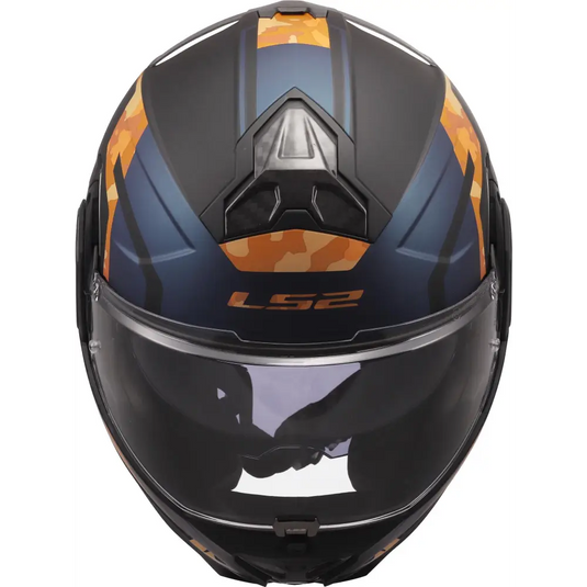 Casco LS2 FF910 Advant ll Glide Matt Black/Orange
