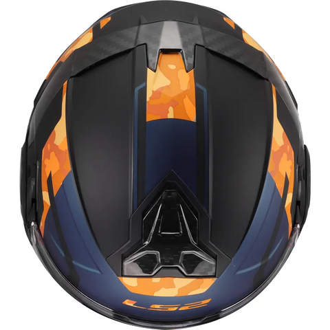 Casco LS2 FF910 Advant ll Glide Matt Black/Orange