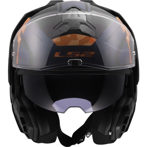 Casco LS2 FF910 Advant ll Glide Matt Black/Orange