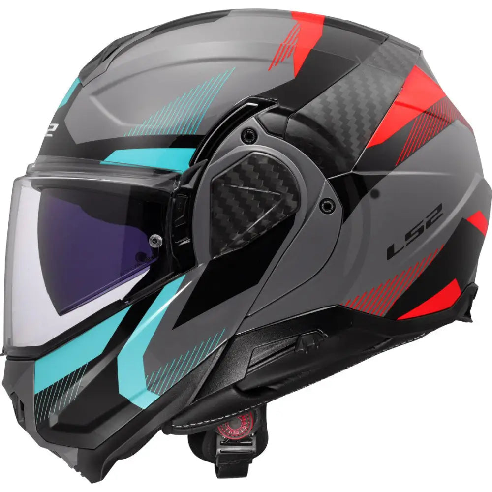 Casco LS2 FF910 Advant ll Triple Gray/Blue/Red