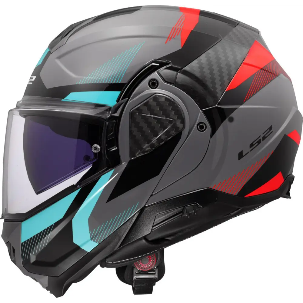 Casco LS2 FF910 Advant ll Triple Gray/Blue/Red