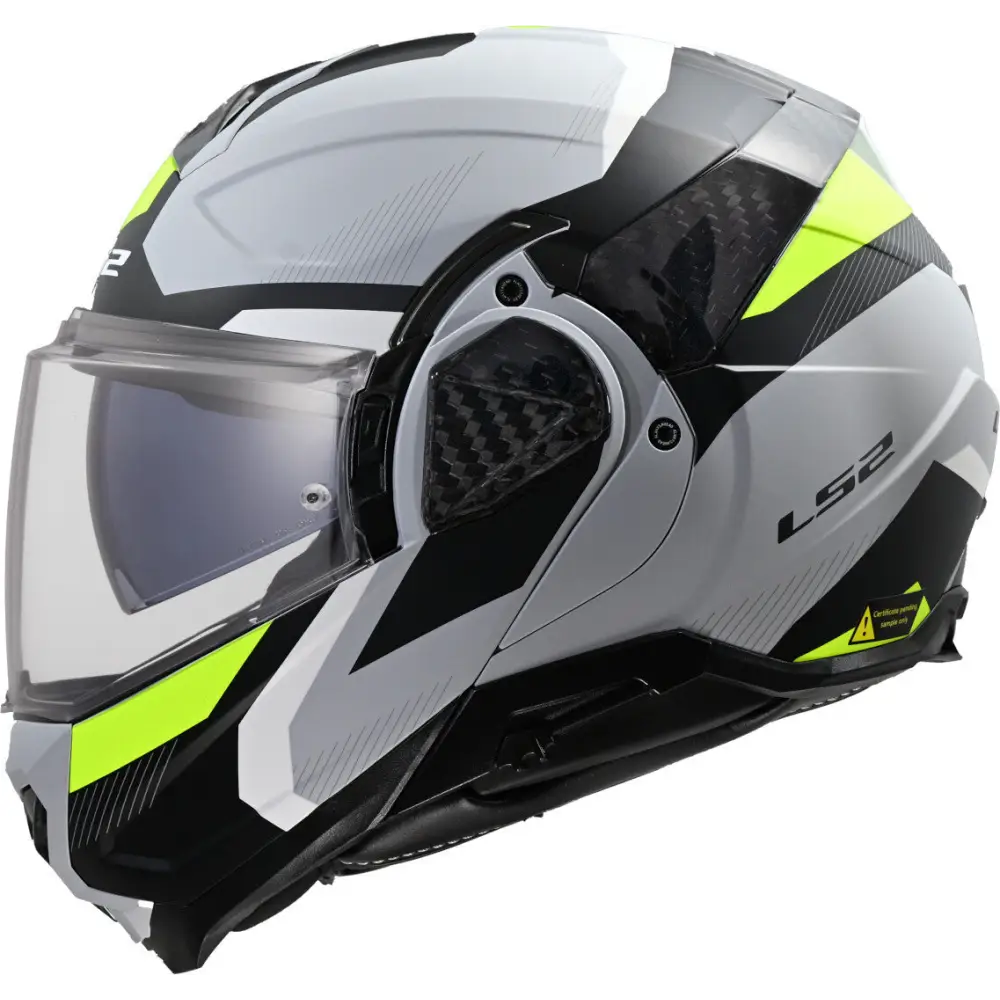 Casco LS2  FF910 Advant ll Triple Gray Matt/Neon Yellow