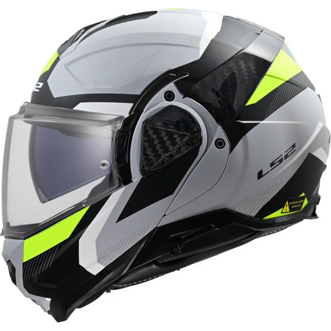 Casco LS2  FF910 Advant ll Triple Gray Matt/Neon Yellow