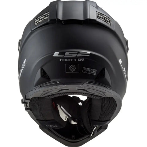 Casco LS2 MX436 Pioneer Evo Matt Black