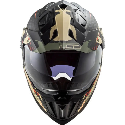 Casco LS2 MX701 Explorer Carbon 22.06 Extend Matt Military Green