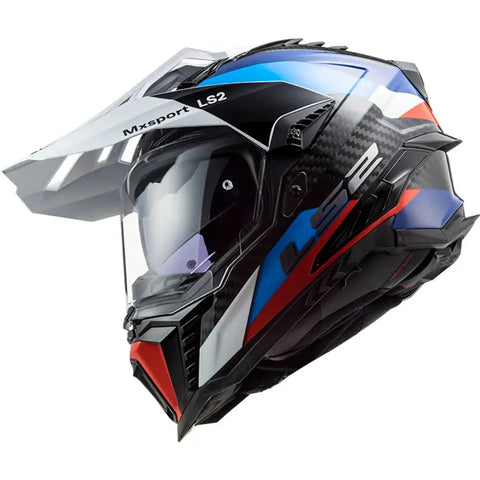 Casco LS2 MX701 Explorer Carbon 22.06 Frontier Black/Blue