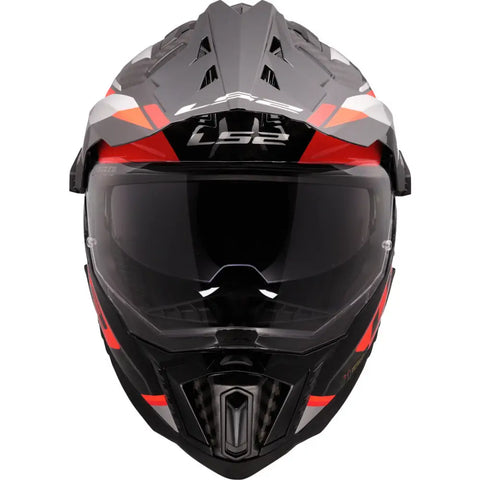 Casco LS2 MX701 Explorer Carbon Frontier II Orange