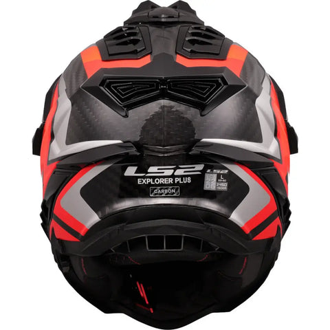 Casco LS2 MX701 Explorer Carbon Frontier II Orange