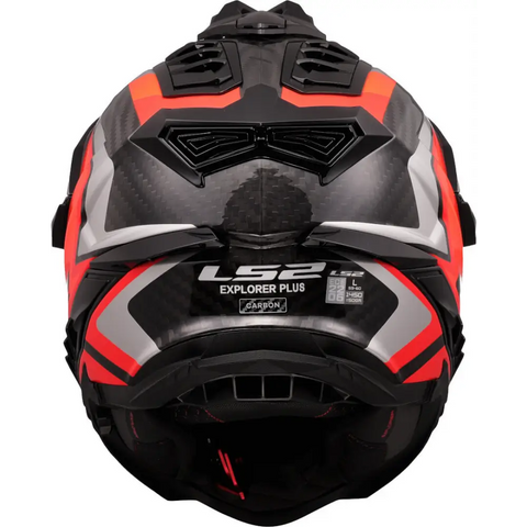 Casco LS2 MX701 Explorer Carbon Frontier II Orange