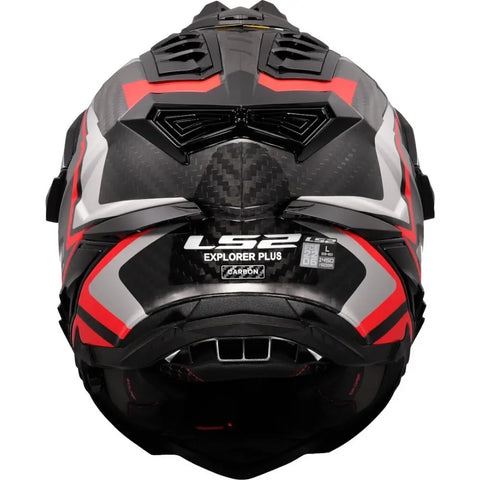 Casco LS2 MX701 Explorer Carbon Frontier II Red
