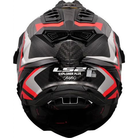 Casco LS2 MX701 Explorer Carbon Frontier II Red