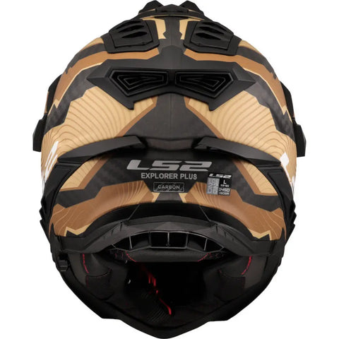 Casco LS2 MX701 Explorer Carbon Trick Sand Matt