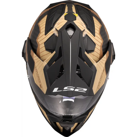 Casco LS2 MX701 Explorer Carbon Trick Sand Matt