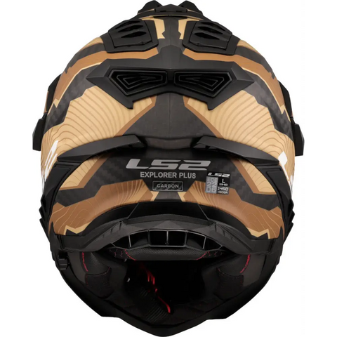 Casco LS2 MX701 Explorer Carbon Trick Sand Matt