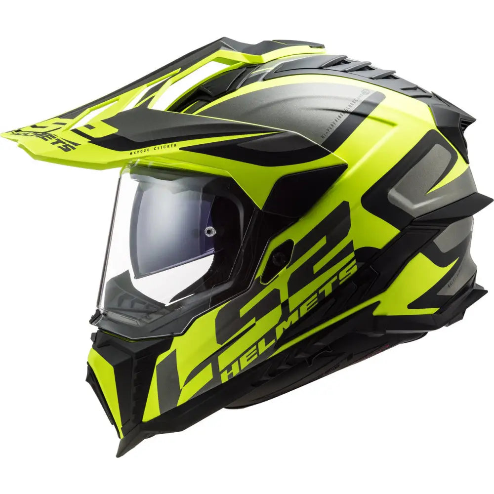 Casco LS2 MX701 Explorer HPFC Alter 22.06 Matt Black/H-Viz Yellow