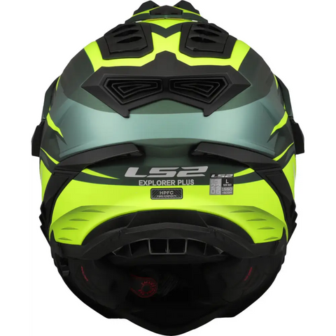 Casco LS2 MX701 Explorer HPFC ECE 22.06 Spire Green Matt/Neon Yellow
