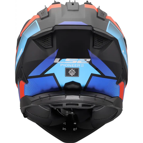 Casco LS2 MX702 Pioneer ll Block Black/Red/Blue