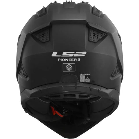 Casco LS2 MX702 Pioneer ll Solid Matt Black