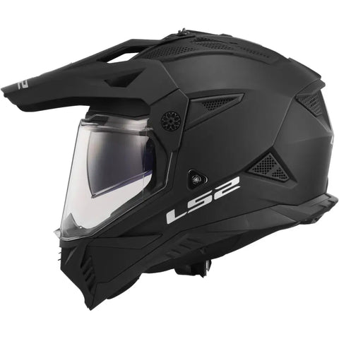 Casco LS2 MX702 Pioneer ll Solid Matt Black
