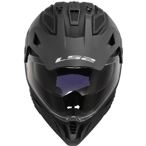 Casco LS2 MX702 Pioneer ll Solid Matt Black