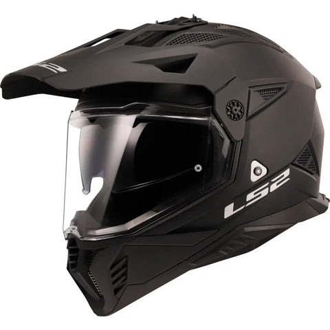 Casco LS2 MX702 Pioneer ll Solid Matt Black