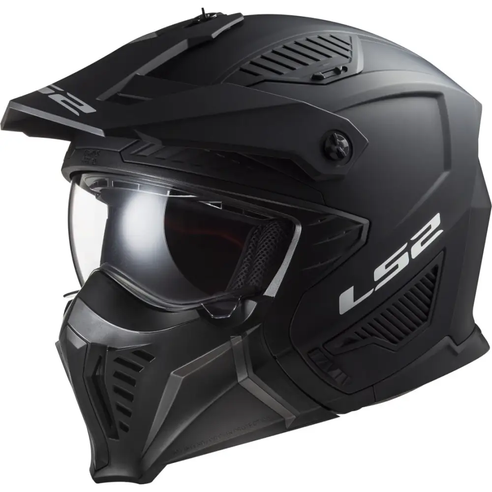 Casco LS2 OF606 Drifter 22.06 Black Matt