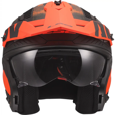Casco LS2 OF606 Drifter Gas 22.06 Gray/Orange