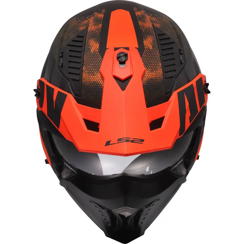 Casco LS2 OF606 Drifter Gas 22.06 Gray/Orange