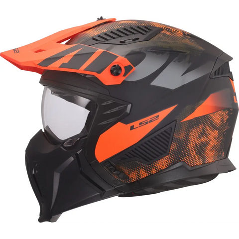 Casco LS2 OF606 Drifter Gas 22.06 Gray/Orange