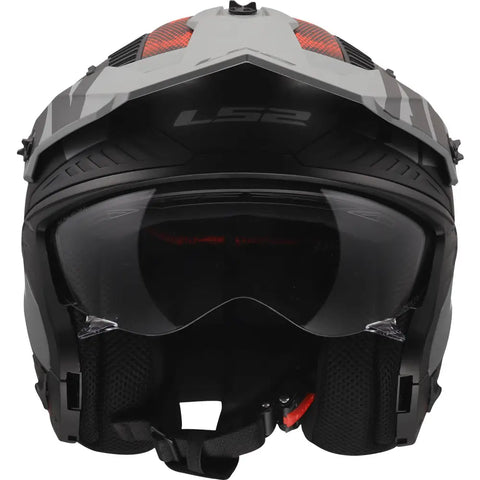 Casco LS2 OF606 Drifter Gas 22.06 Gray/Red