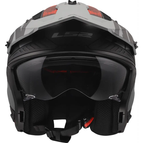 Casco LS2 OF606 Drifter Gas 22.06 Gray/Red