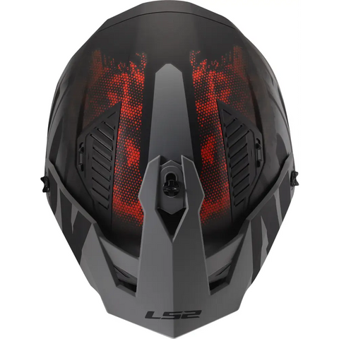 Casco LS2 OF606 Drifter Gas 22.06 Gray/Red