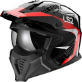 Casco LS2 OF606 Drifter Triality 22.06 Red